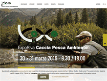 Tablet Screenshot of exporivacacciapescambiente.it